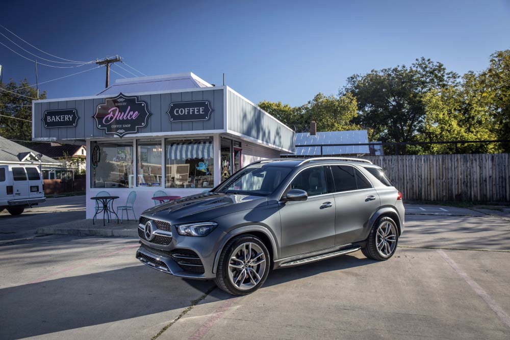 Mercedes-Benz GLE 400 d 4MATIC, AMG-Line - przód i bok